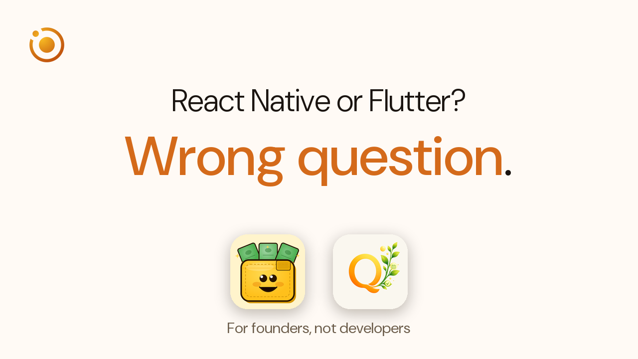 React Native or Flutter? What founders should know